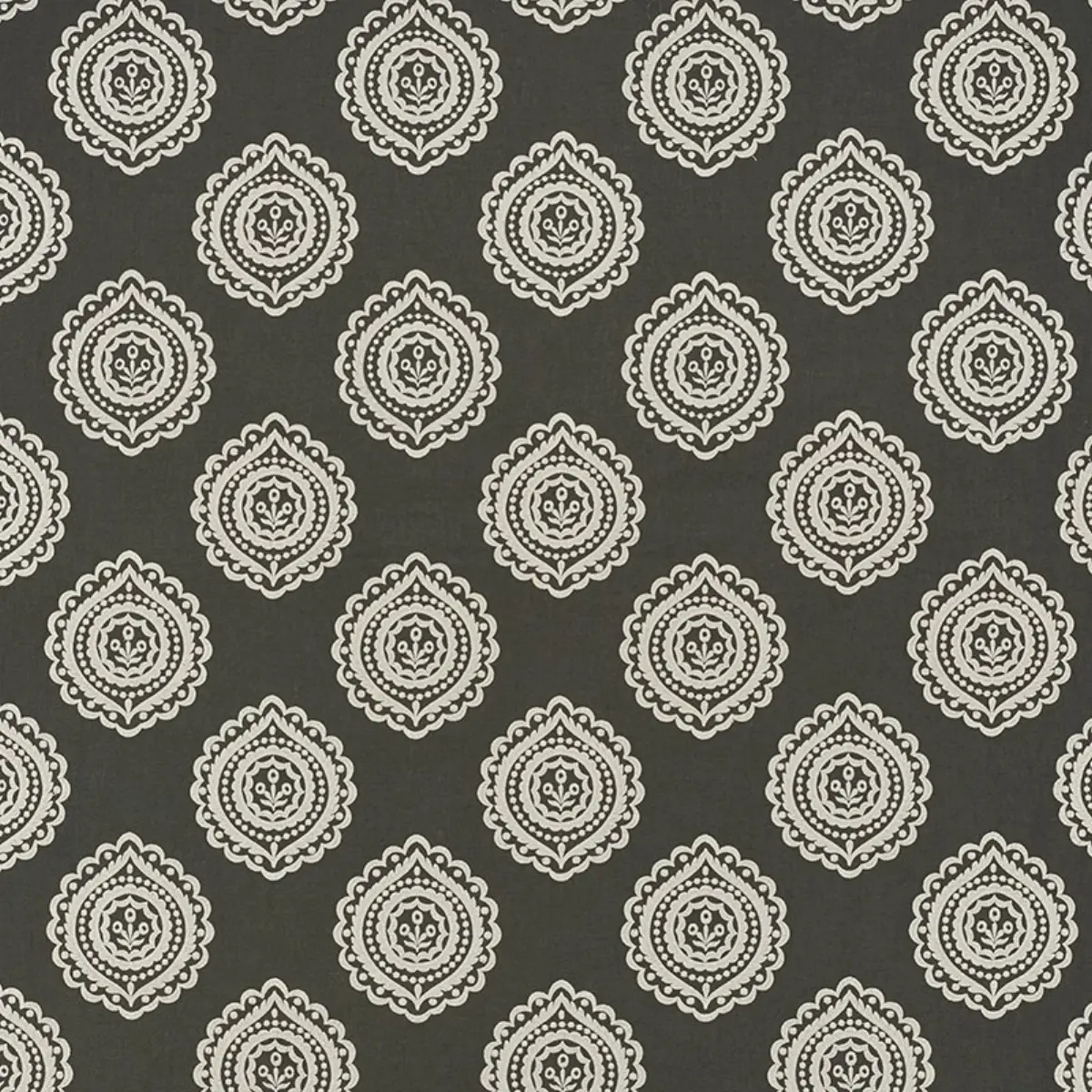 OLANA LINEN EMBROIDERY_ GRAPHITE