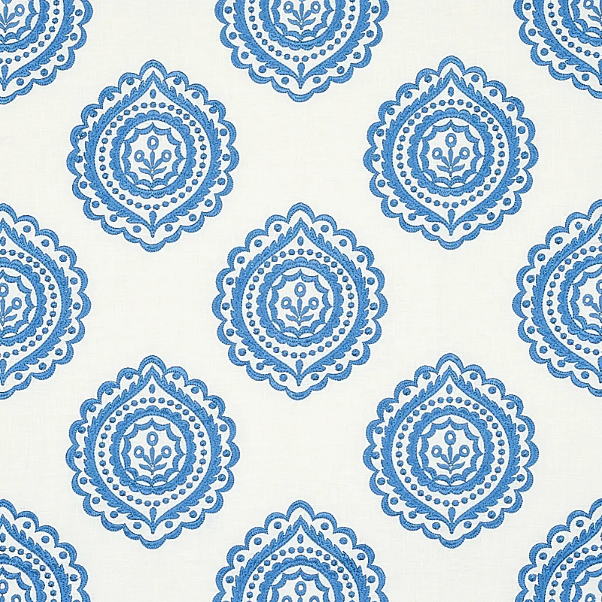 OLANA LINEN EMBROIDERY_ BLUE