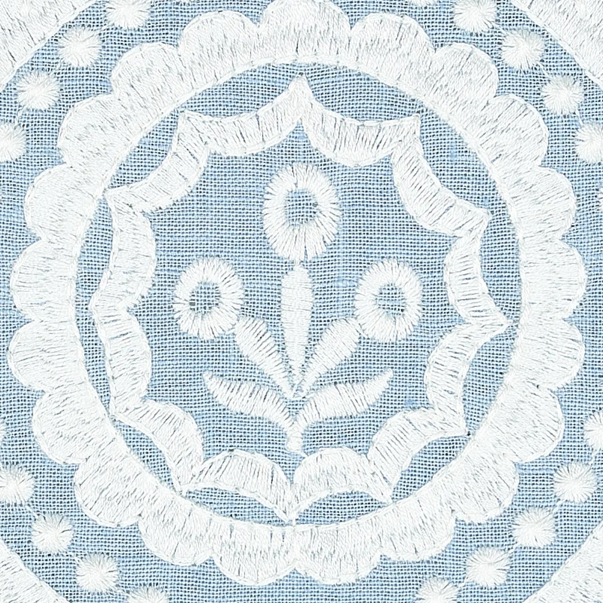 OLANA LINEN EMBROIDERY_ SKY