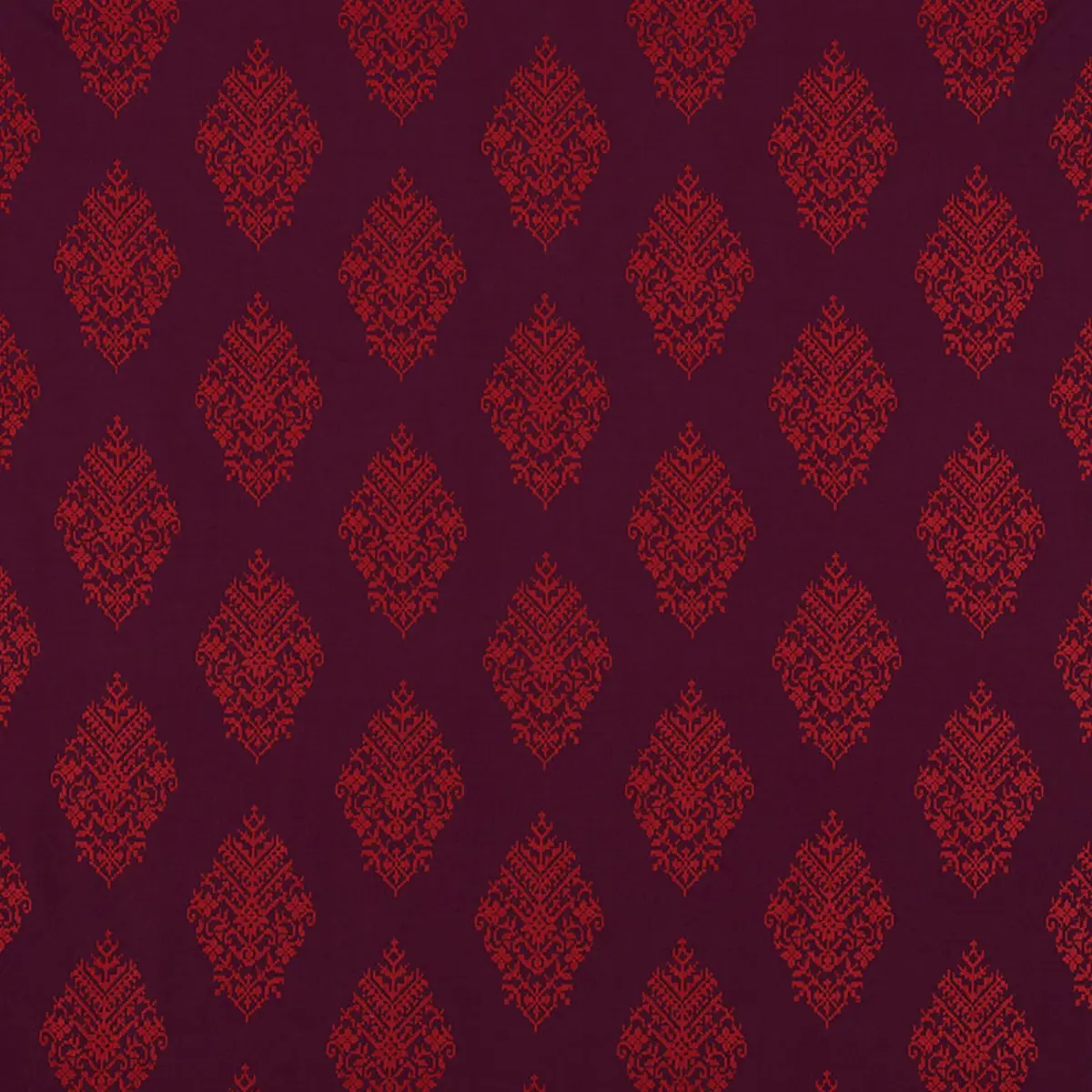 ZINDA EMBROIDERY_ BERRY