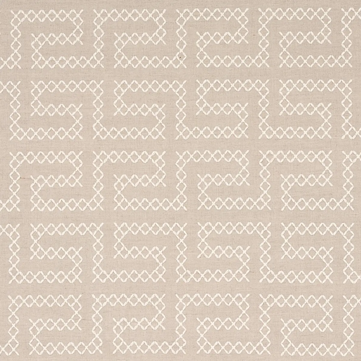 A MAZE EMBROIDERY_ SAND