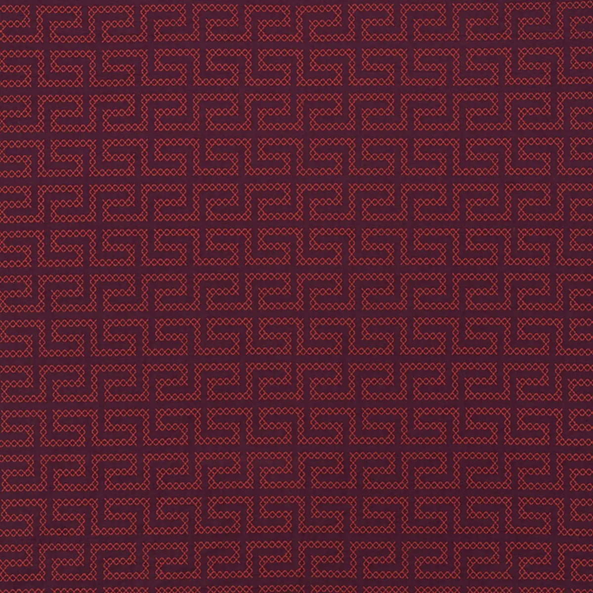 A MAZE EMBROIDERY_ BERRY