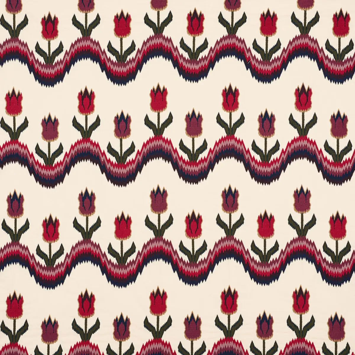 TULIP FLAMESTITCH EMBROIDERY_ JEWEL