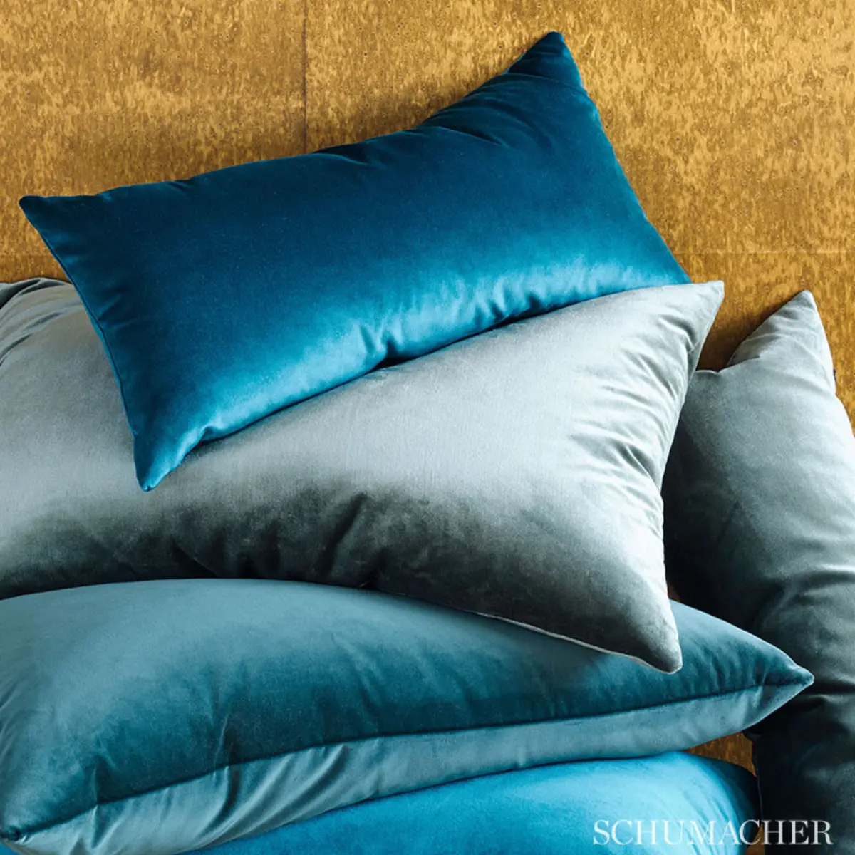 VENETIAN SILK VELVET_ OCEAN
