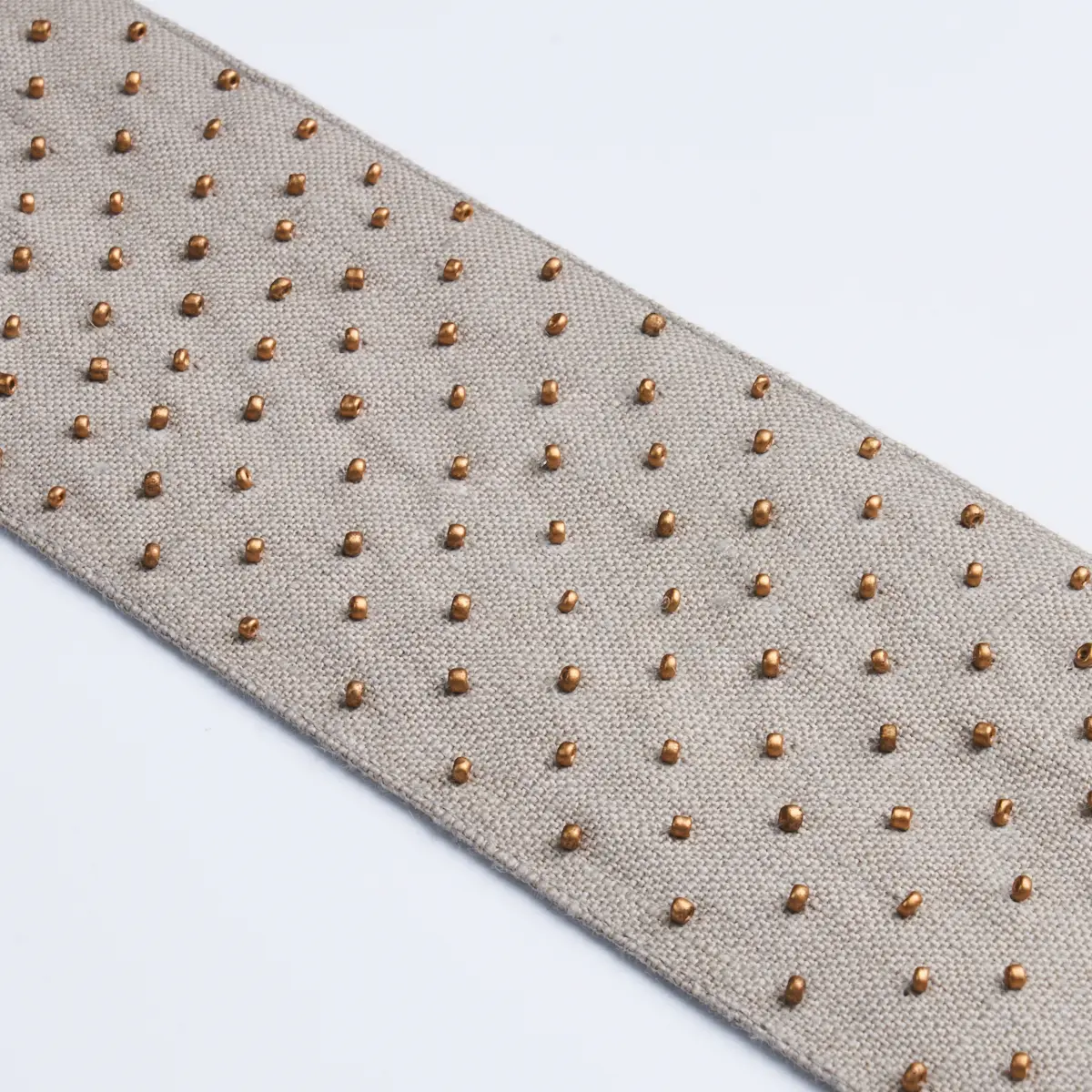 NORTHERN LIGHTS BEADED TAPE_ GREY