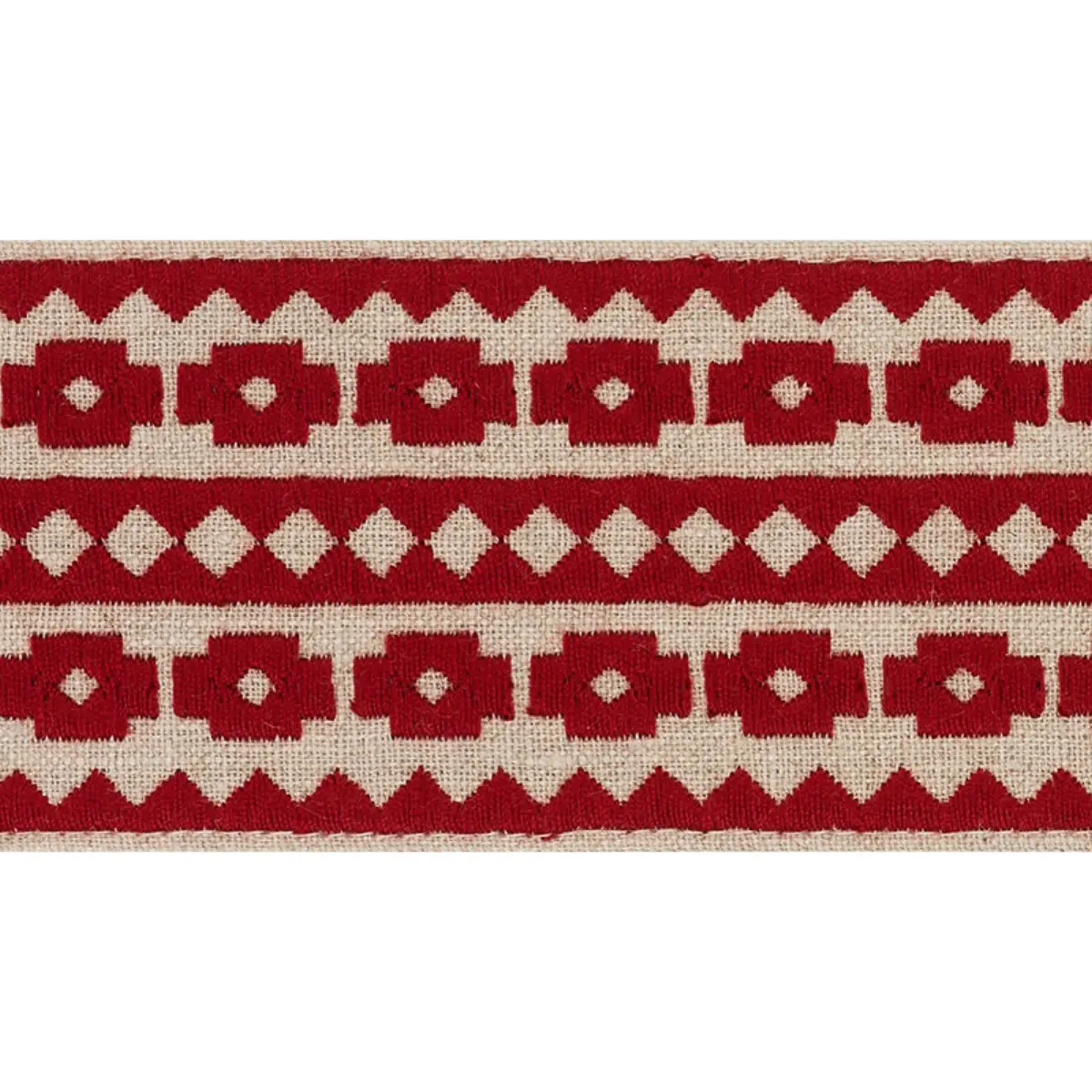 Talitha Tape_ RED ON NATURAL