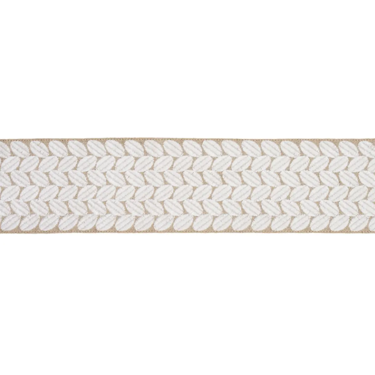 BERKELEY TAPE WIDE_ IVORY ON NATURAL