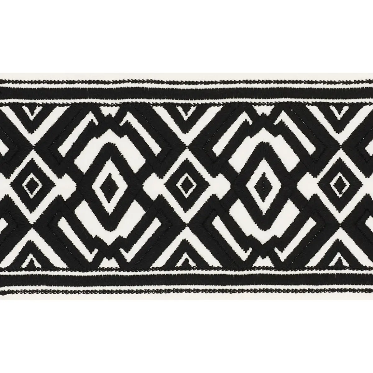 AVALON TAPE_ BLACK ON IVORY