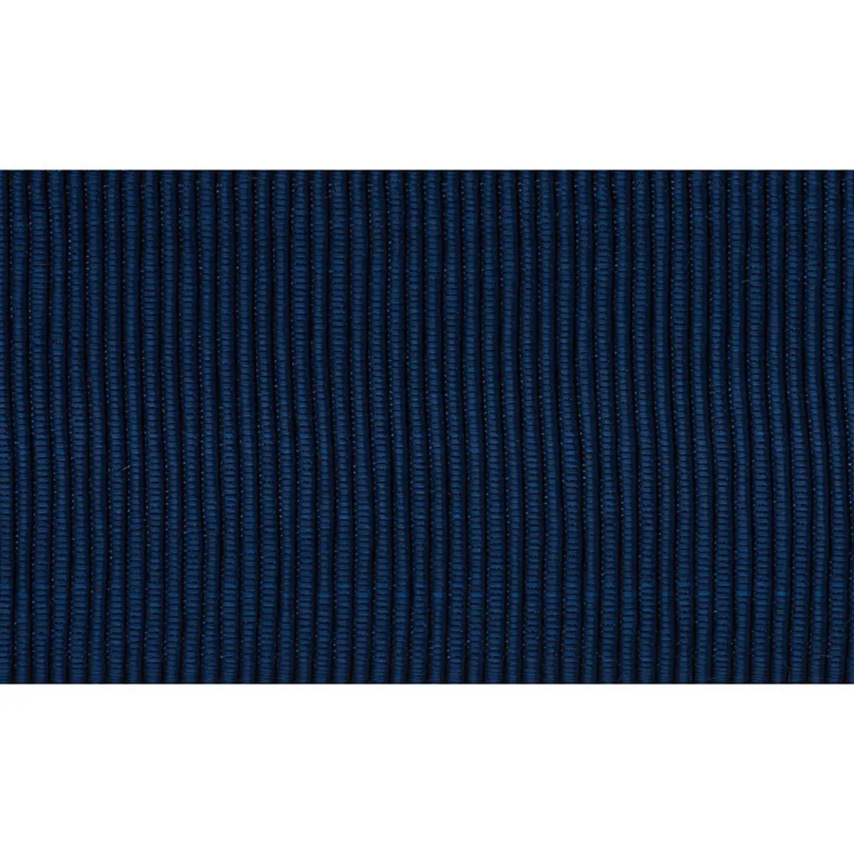 WIDE FAILLE TAPE_ NAVY