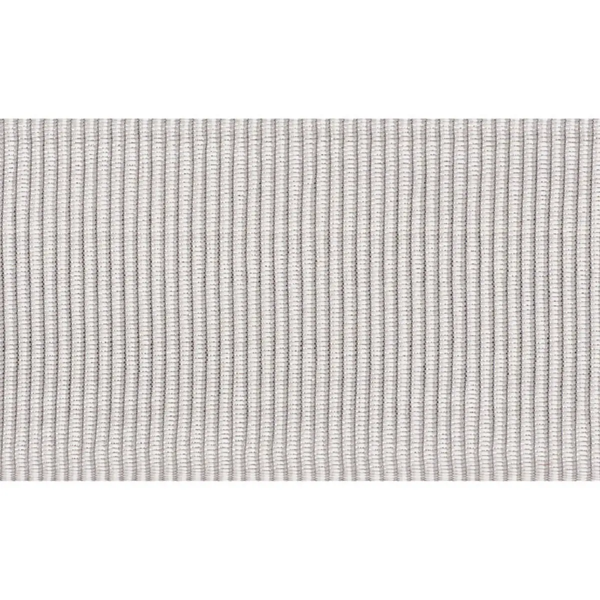 WIDE FAILLE TAPE_ SILVER