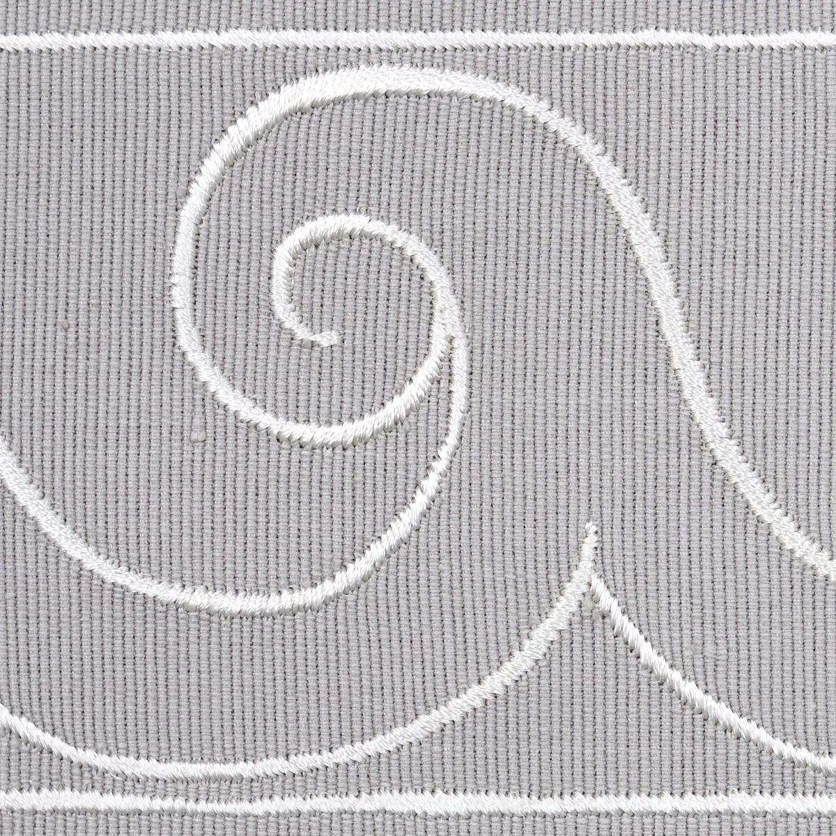 GREEK WAVES TRIM_ WHITE ON GREY