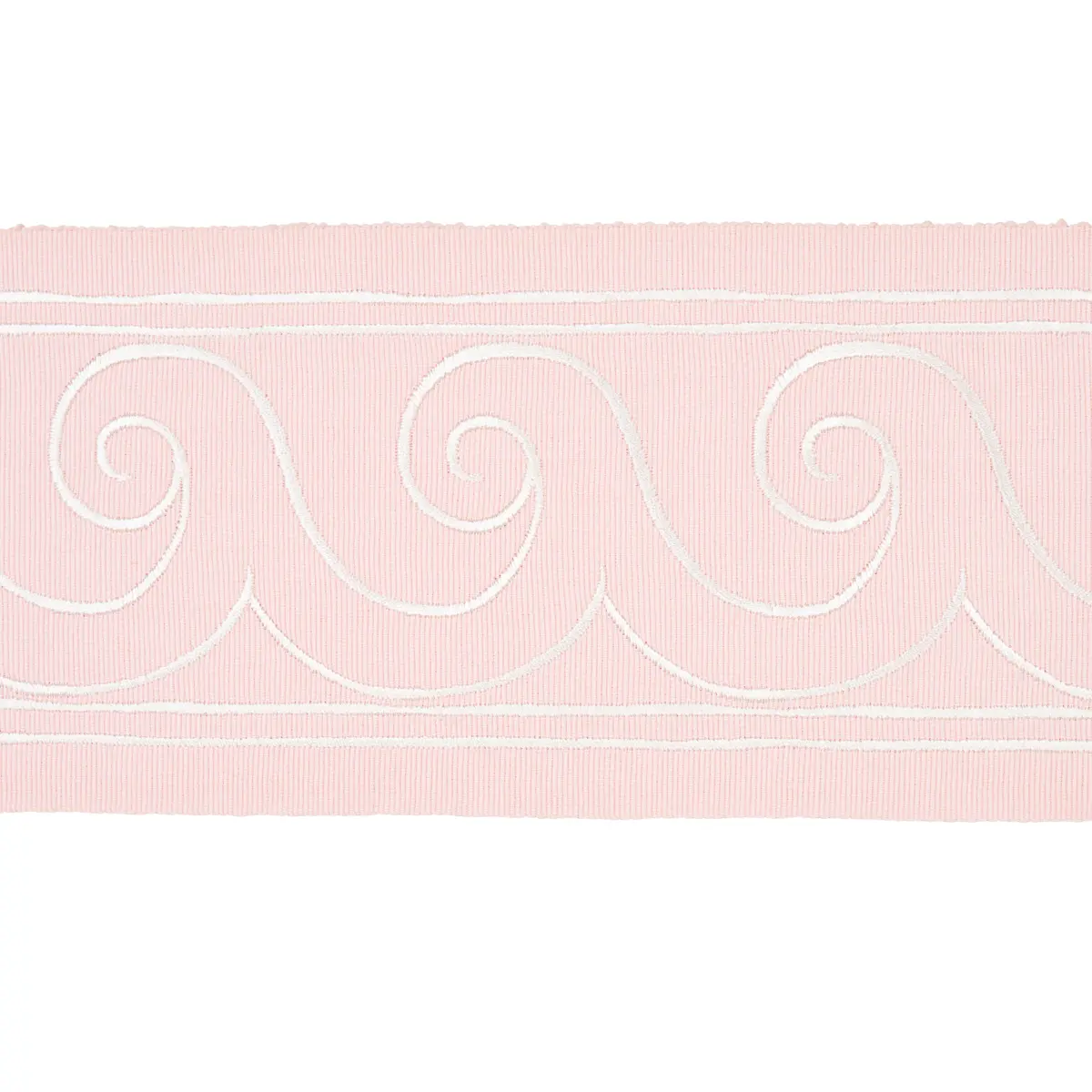 GREEK WAVES TRIM_ WHITE ON BLUSH