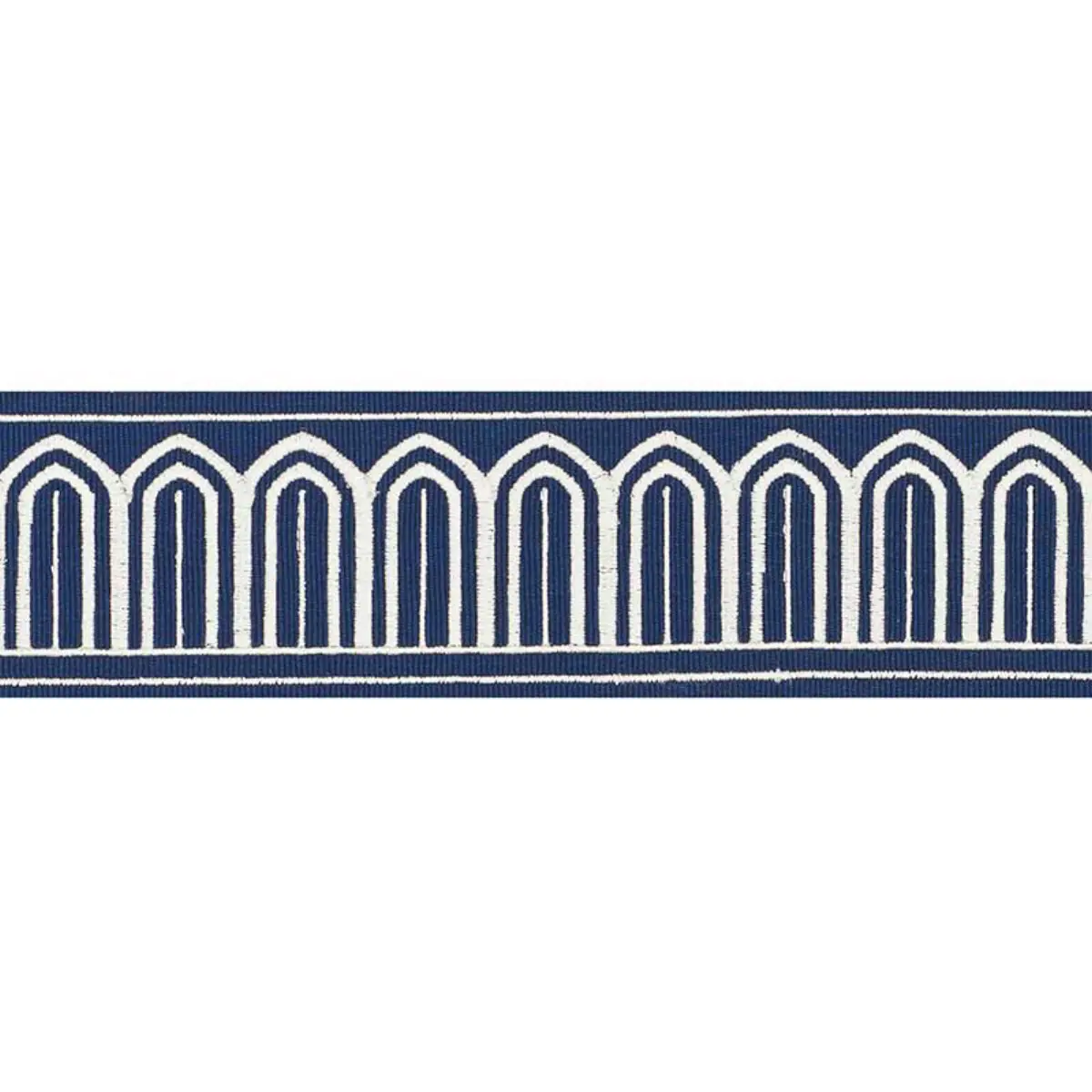 ARCHES EMBROIDERED TAPE MEDIUM_ MARINE