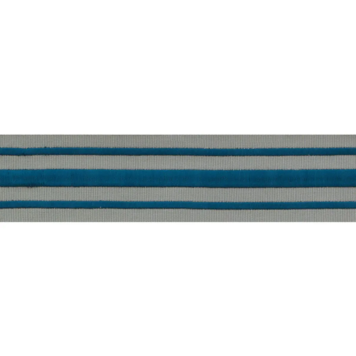 MILITARY STRIPE  TAPE_ PEACOCK ON CELADON