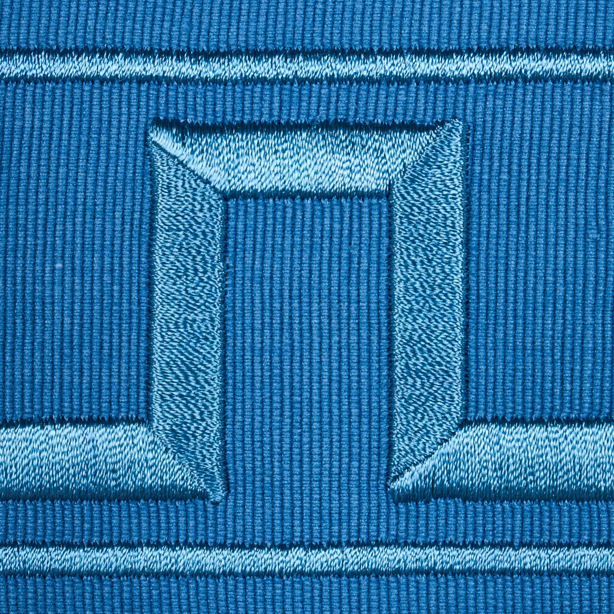 GREEK KEY EMBROIDERED TAPE_ TEAL