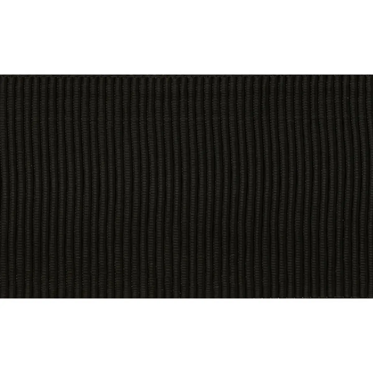 WIDE FAILLE TAPE_ BLACK