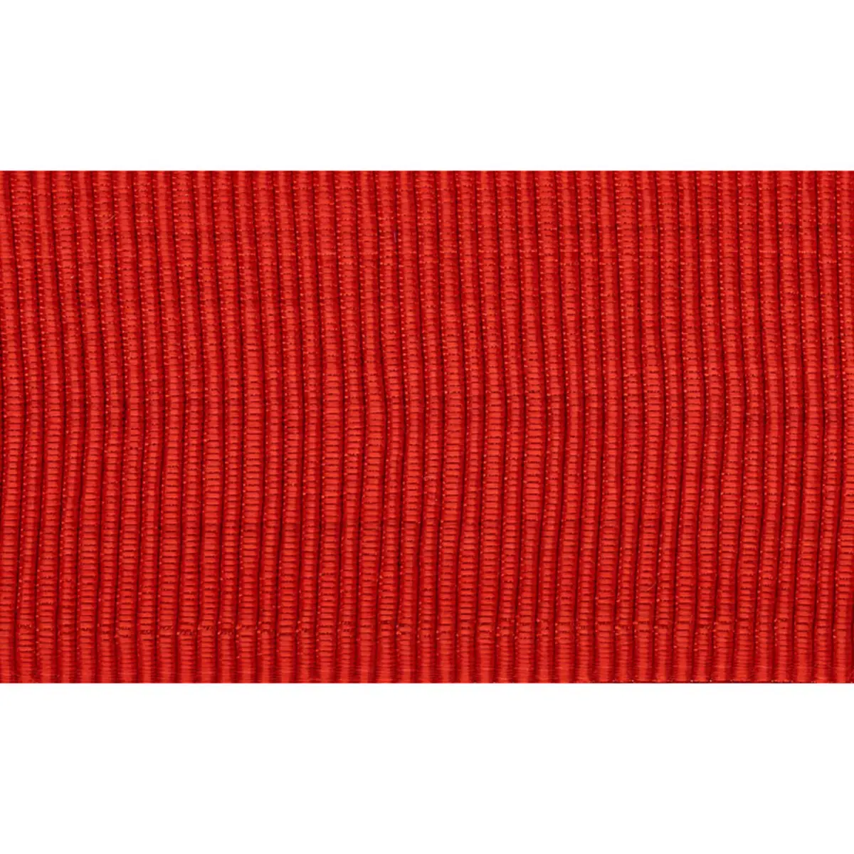WIDE FAILLE TAPE_ RED