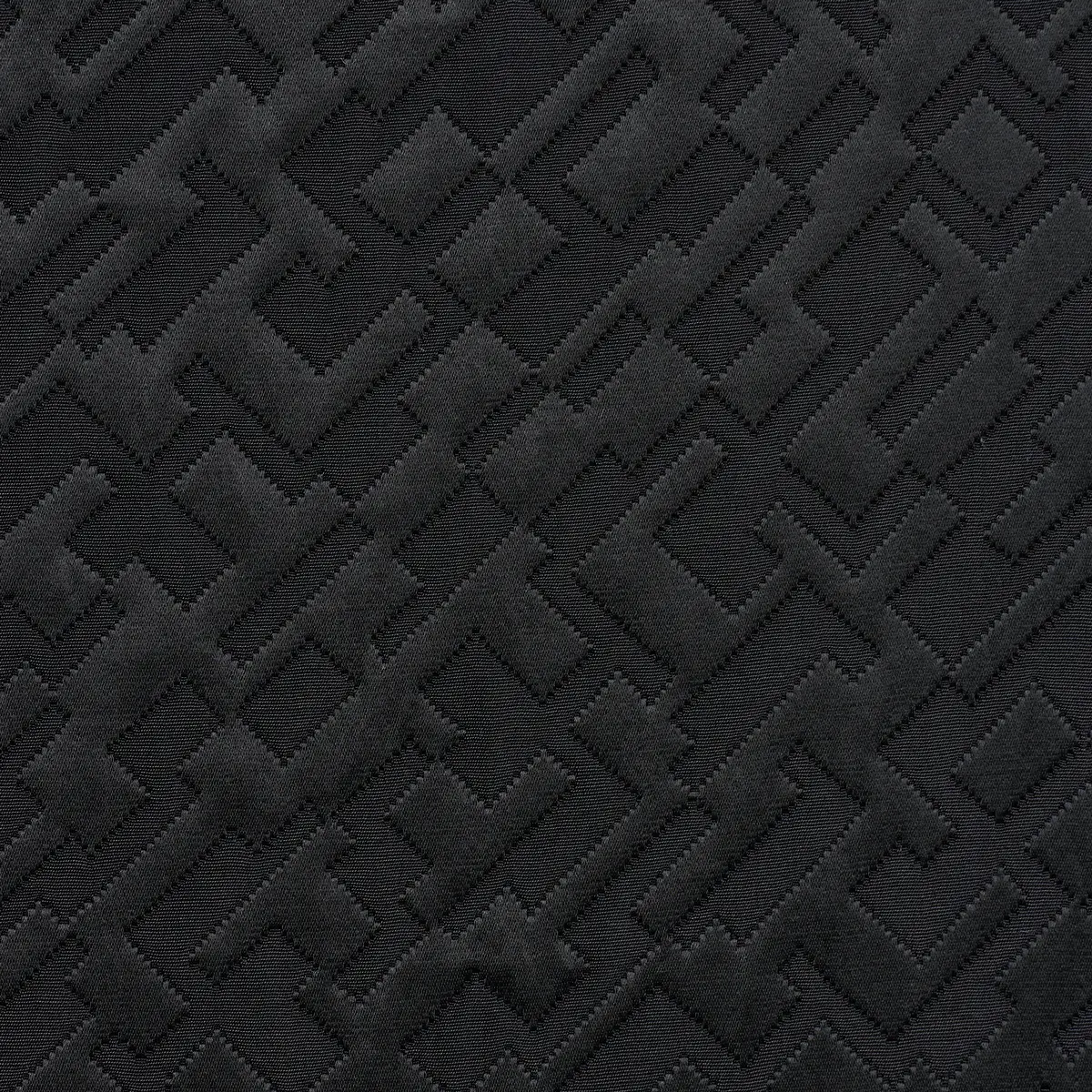 SALON MATELASSÉ SATIN_ EBONY