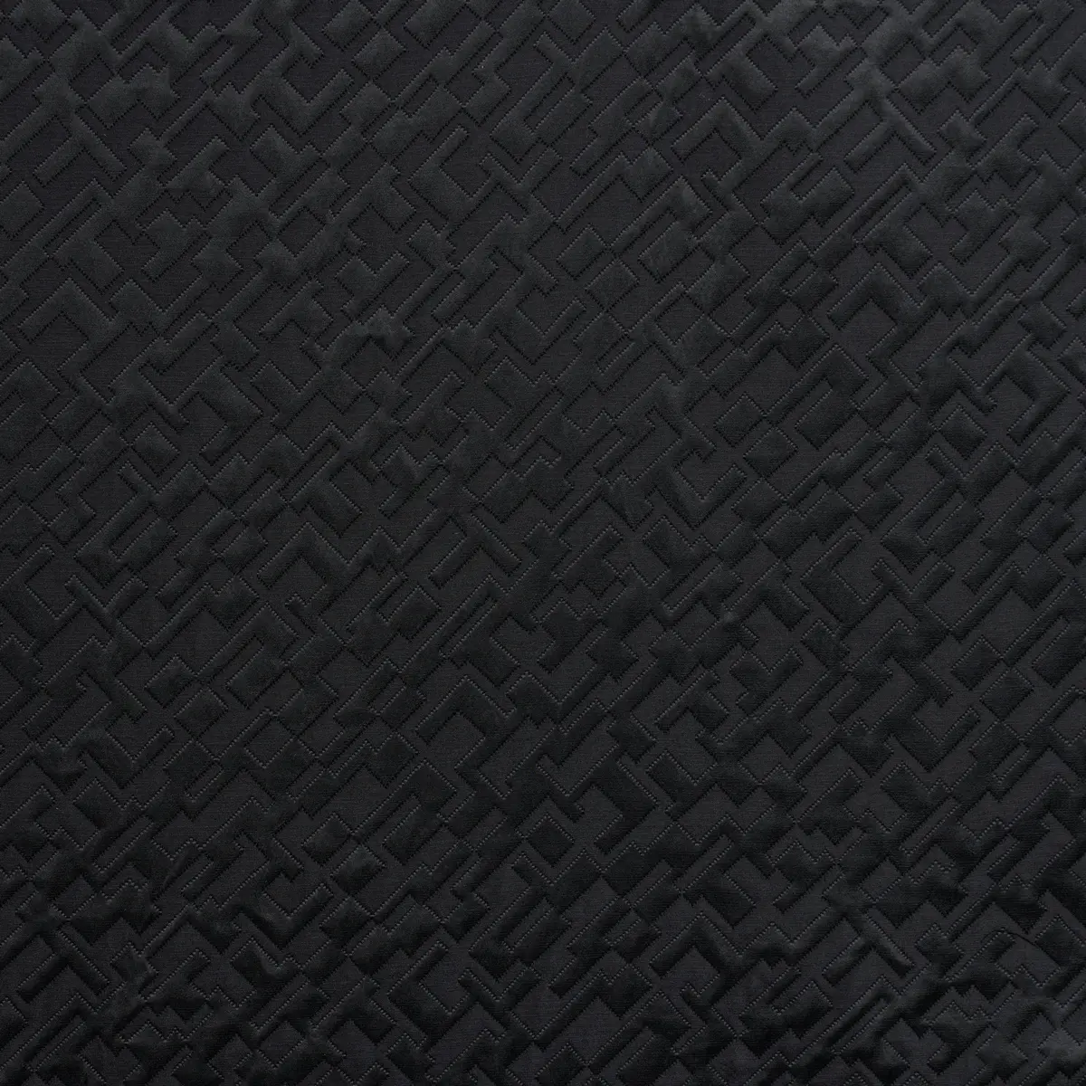 SALON MATELASSÉ SATIN_ EBONY