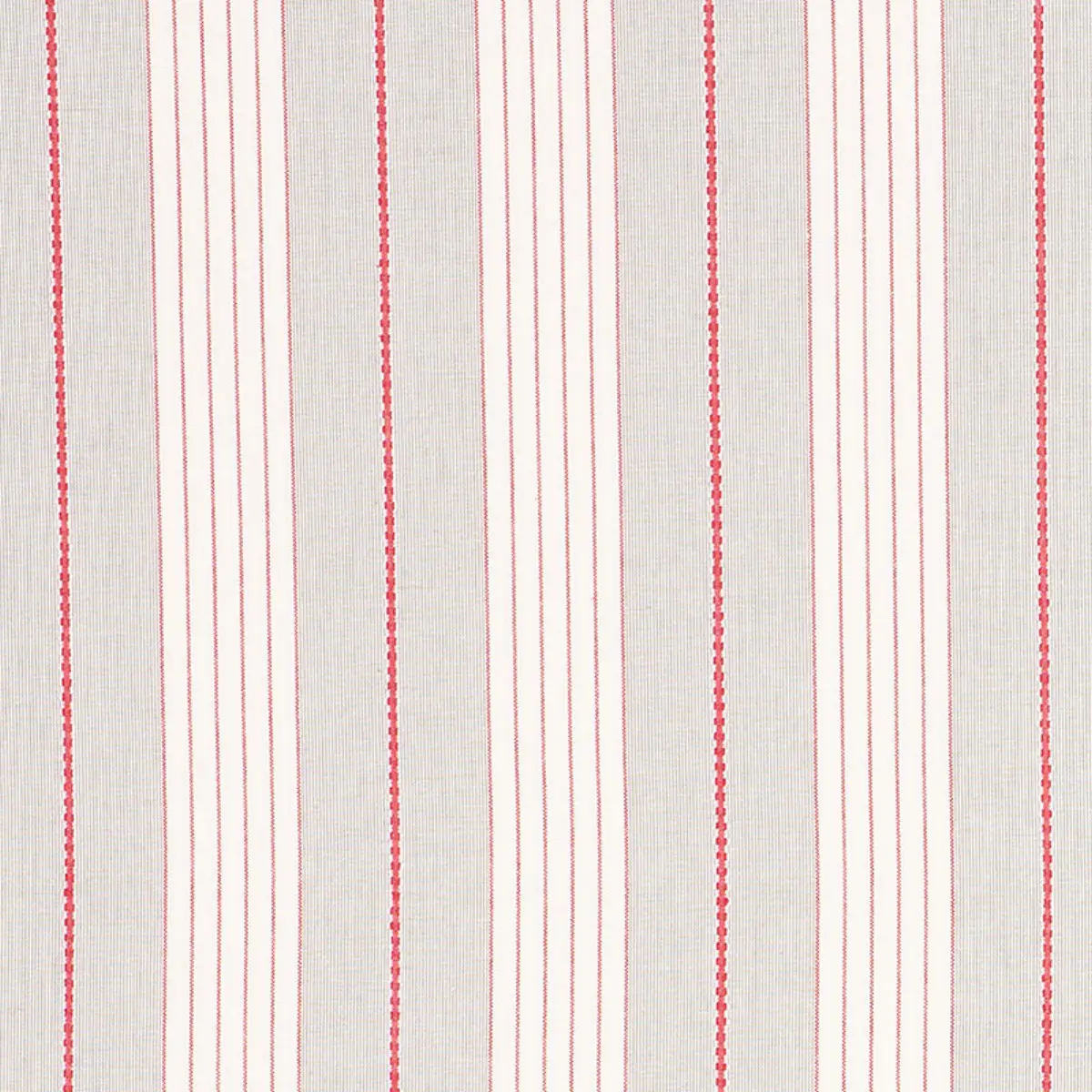 AUDREY STRIPE_ GREY & RED