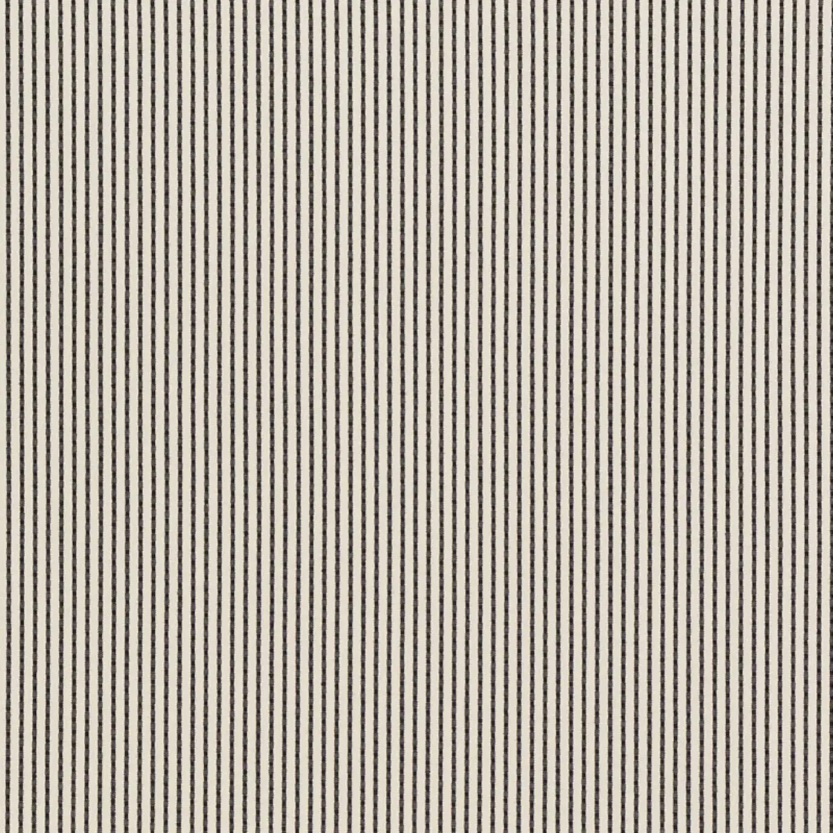 Stitched Stripe Indoor/outdoor_ BLACK