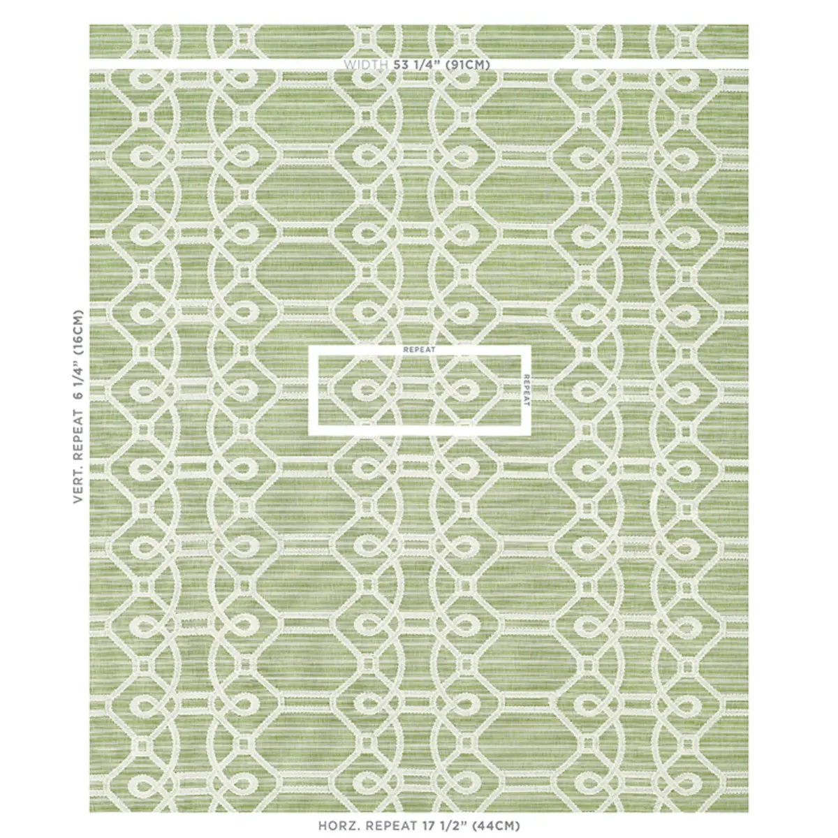 ZIZ EMBROIDERY_ GREEN