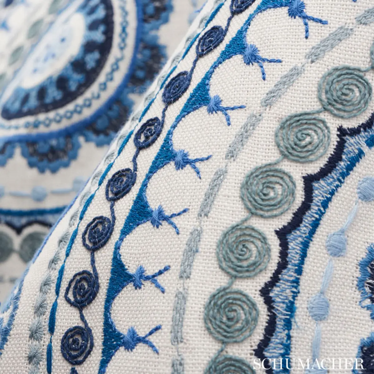 IDRIS EMBROIDERY_ BLUES