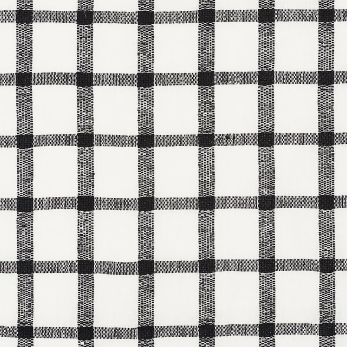 PAULINE CHECK CASEMENT_ BLACKWORK