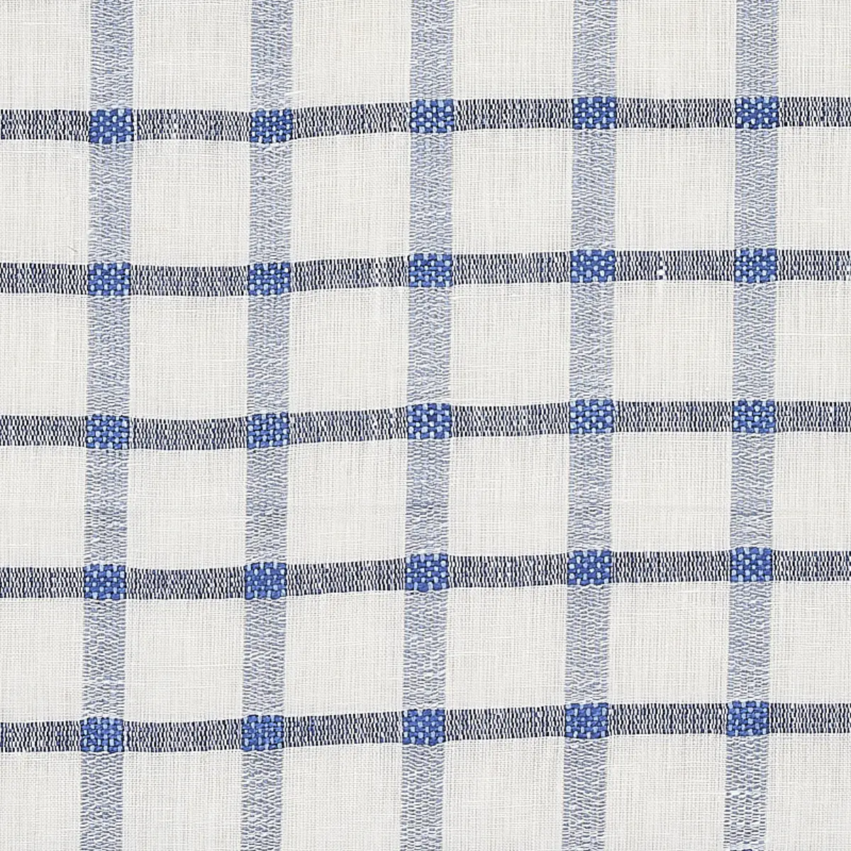 PAULINE CHECK CASEMENT_ BLUE