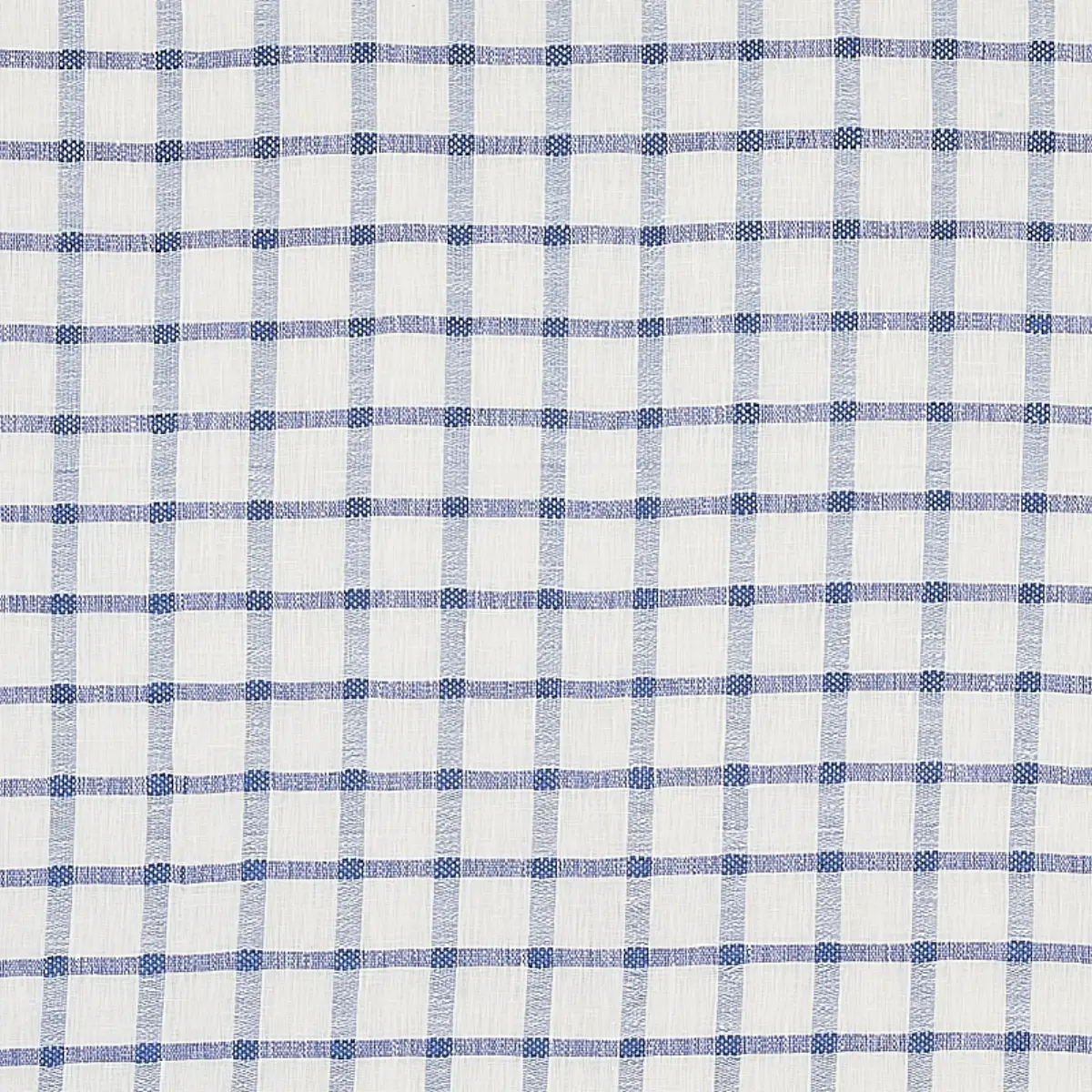 PAULINE CHECK CASEMENT_ BLUE