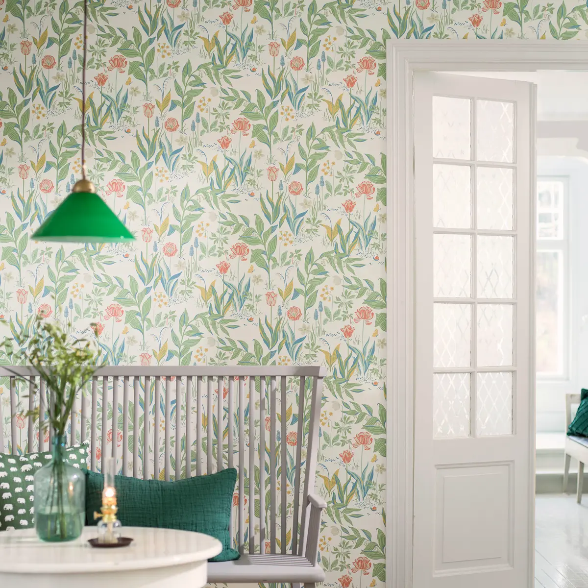 SPRING GARDEN_ IVORY MULTI