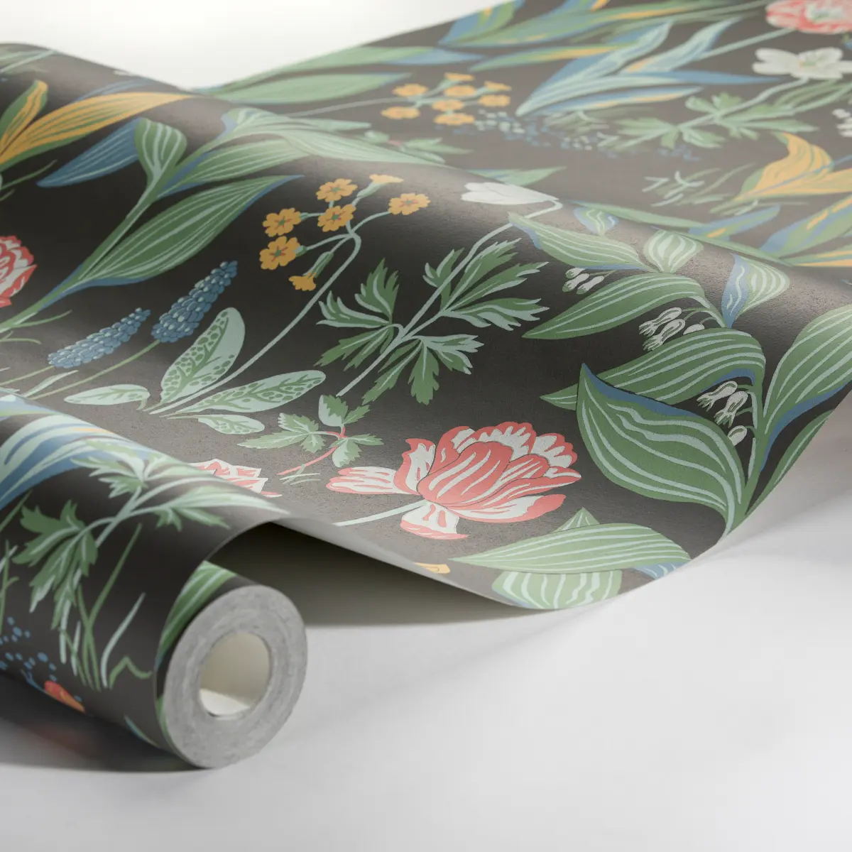 SPRING GARDEN_ CHARCOAL MULTI