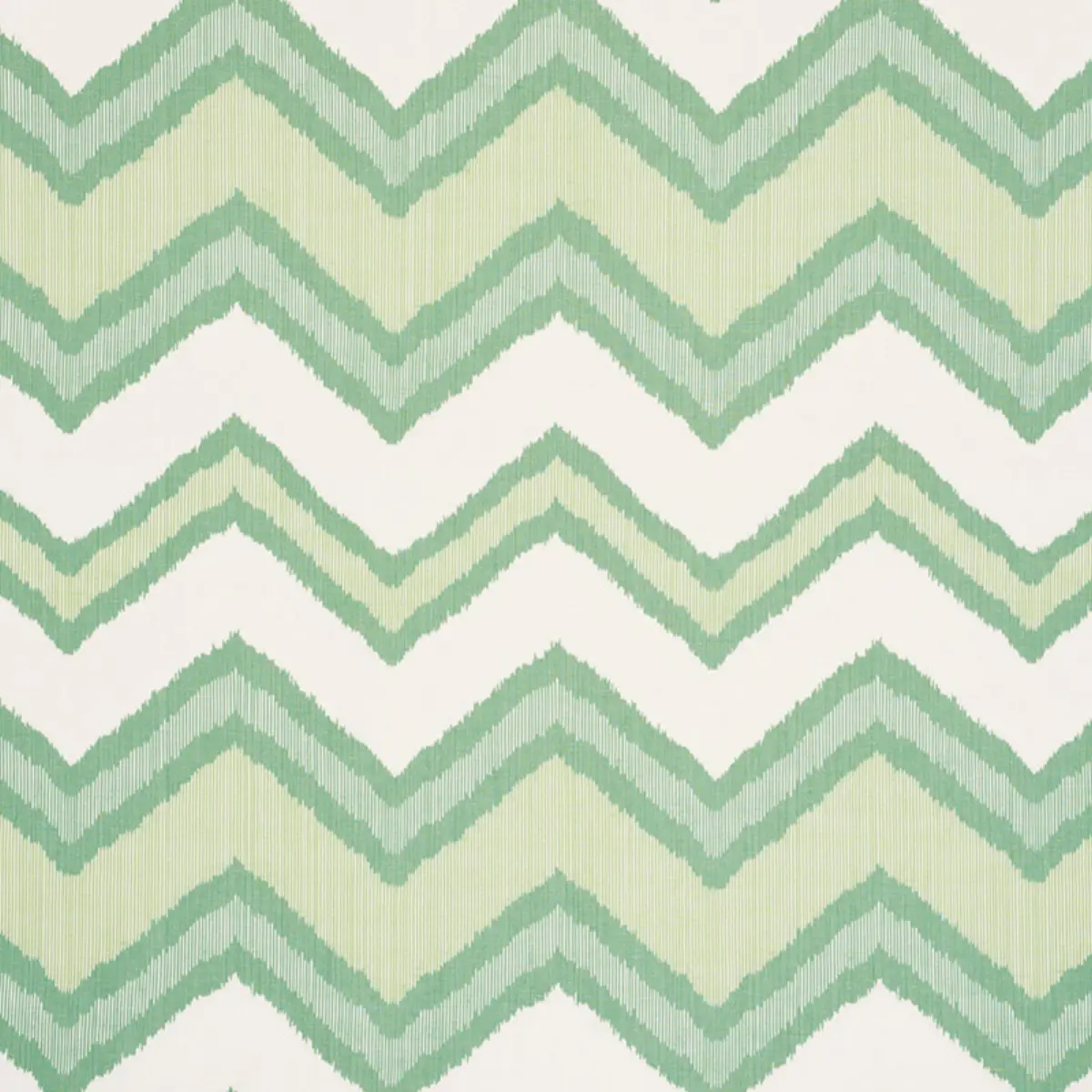 CHEVRON IKAT_ GREEN