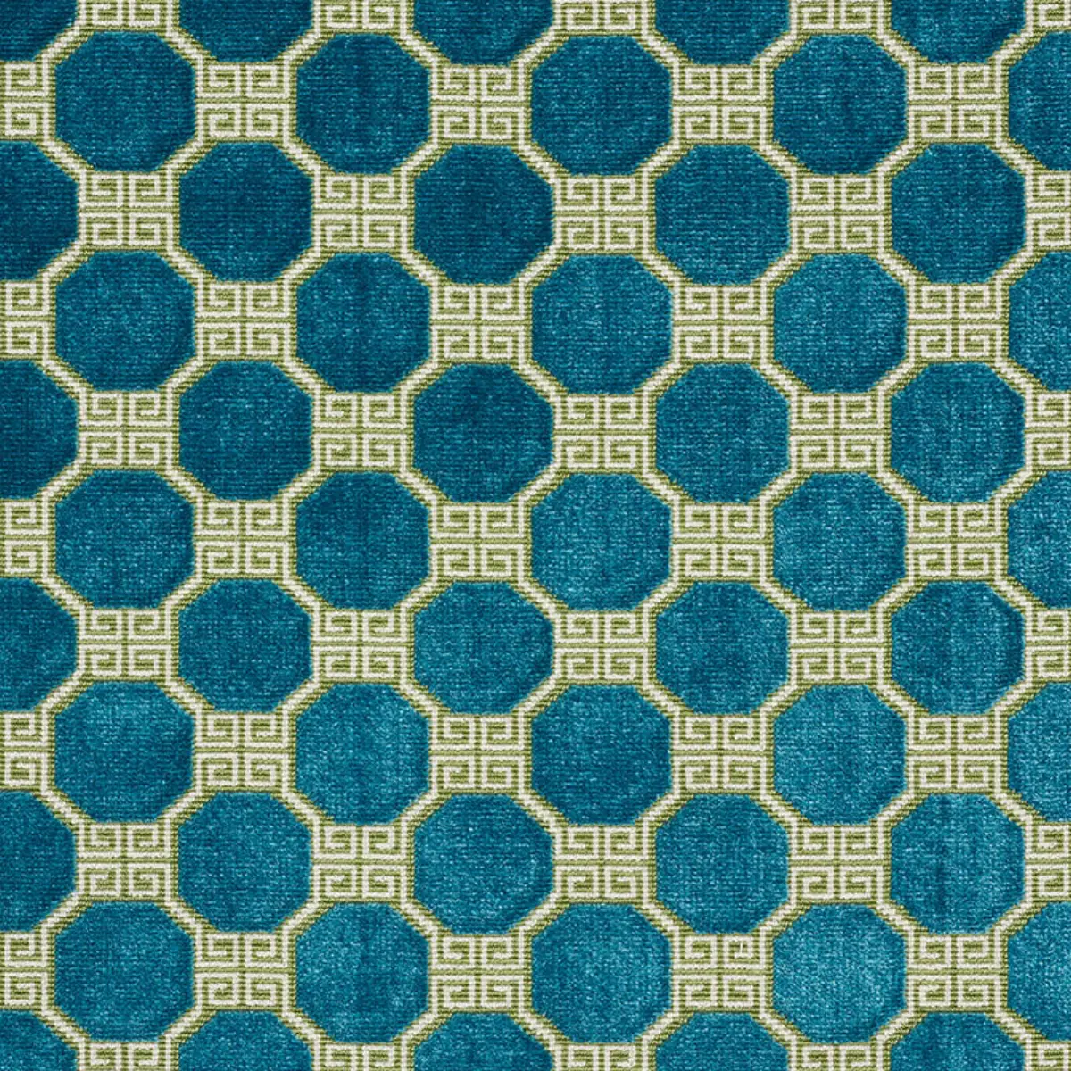 OCTAVIA VELVET_ PEACOCK