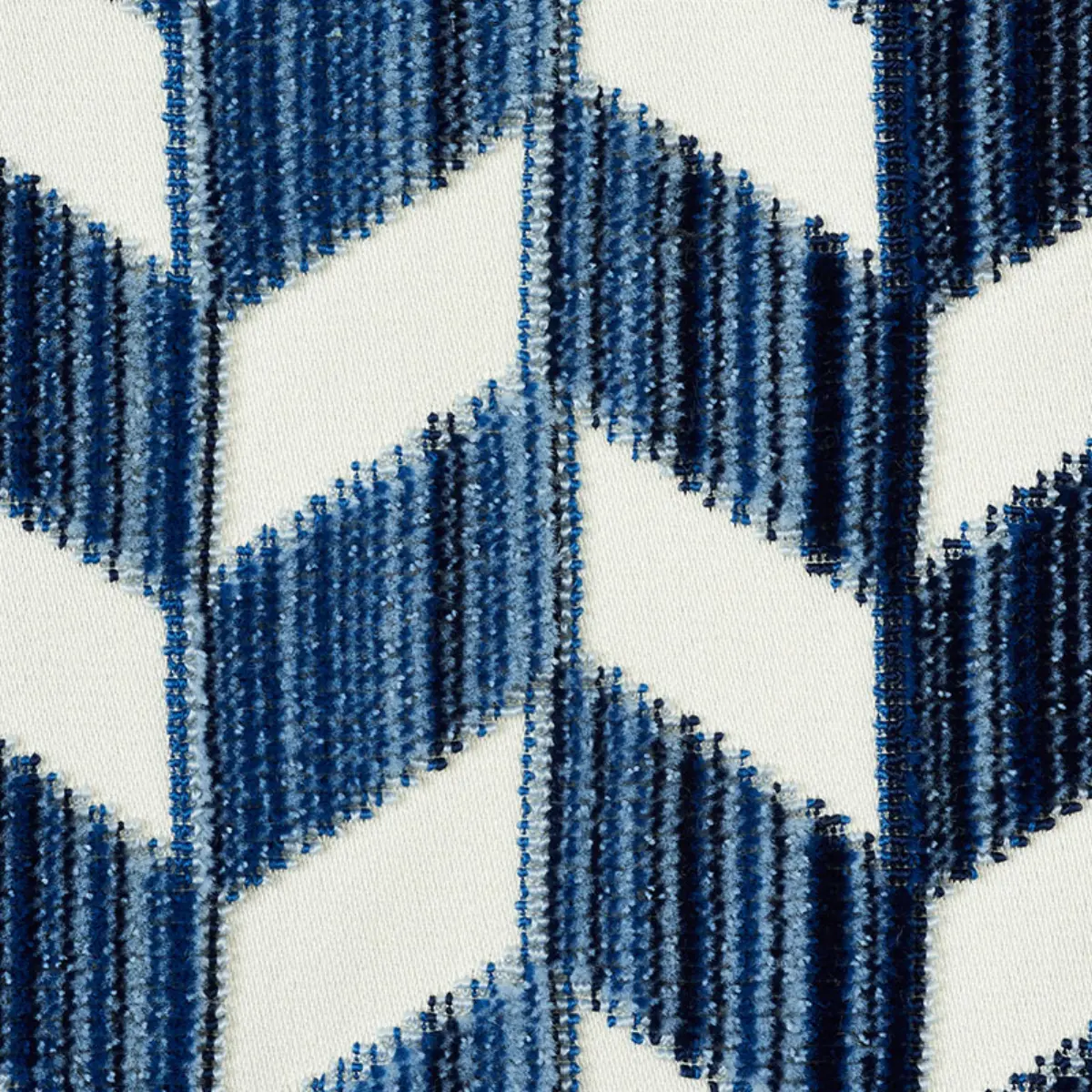 CHEVRON STRIÉ VELVET_ LAPIS