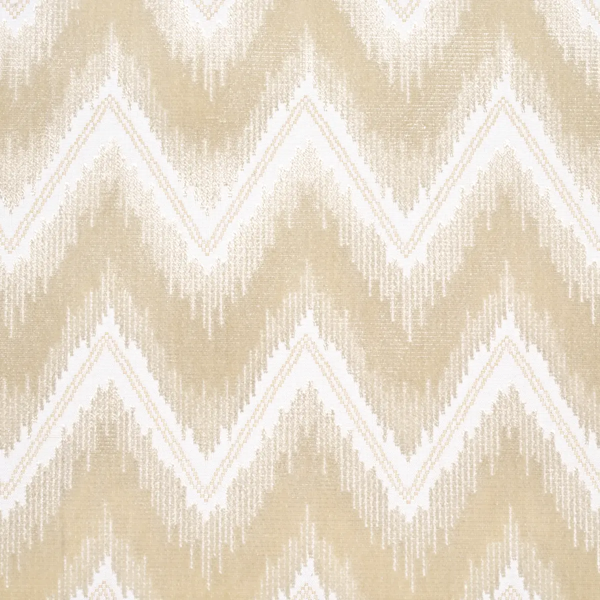 CHEVRON VELVET_ CHAMPAGNE