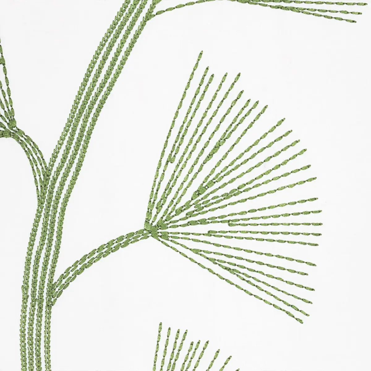 GINKGO EMBROIDERY_ LEAF