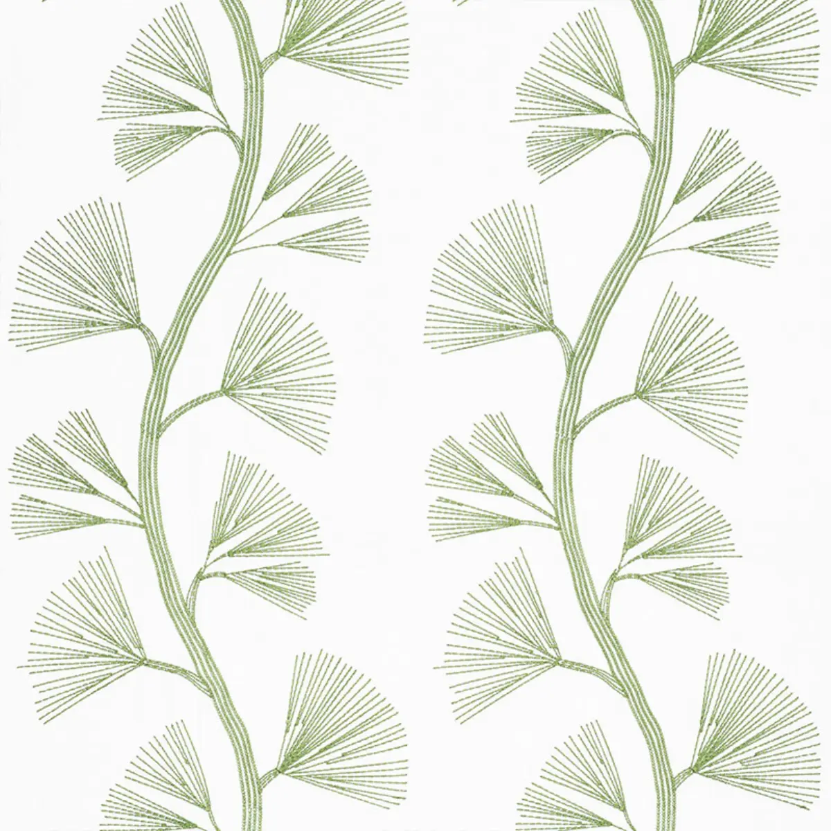 GINKGO EMBROIDERY_ LEAF