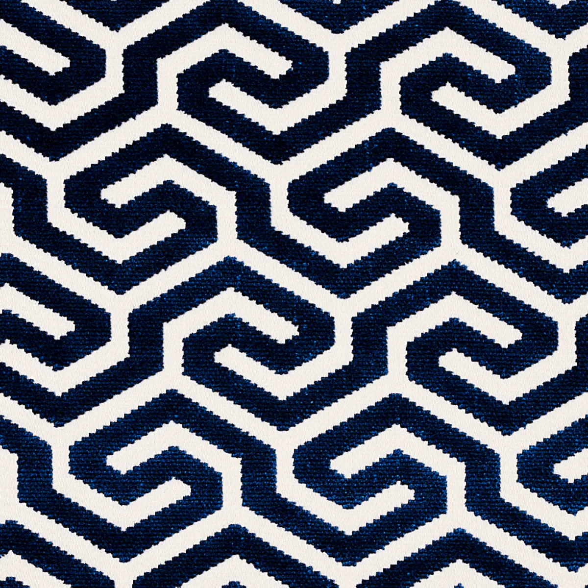 MING FRET VELVET_ NAVY