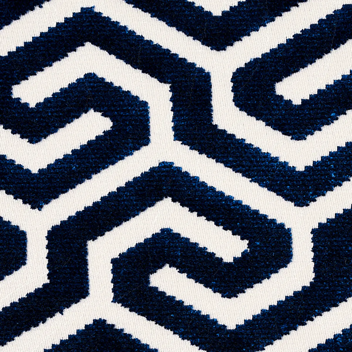 MING FRET VELVET_ NAVY