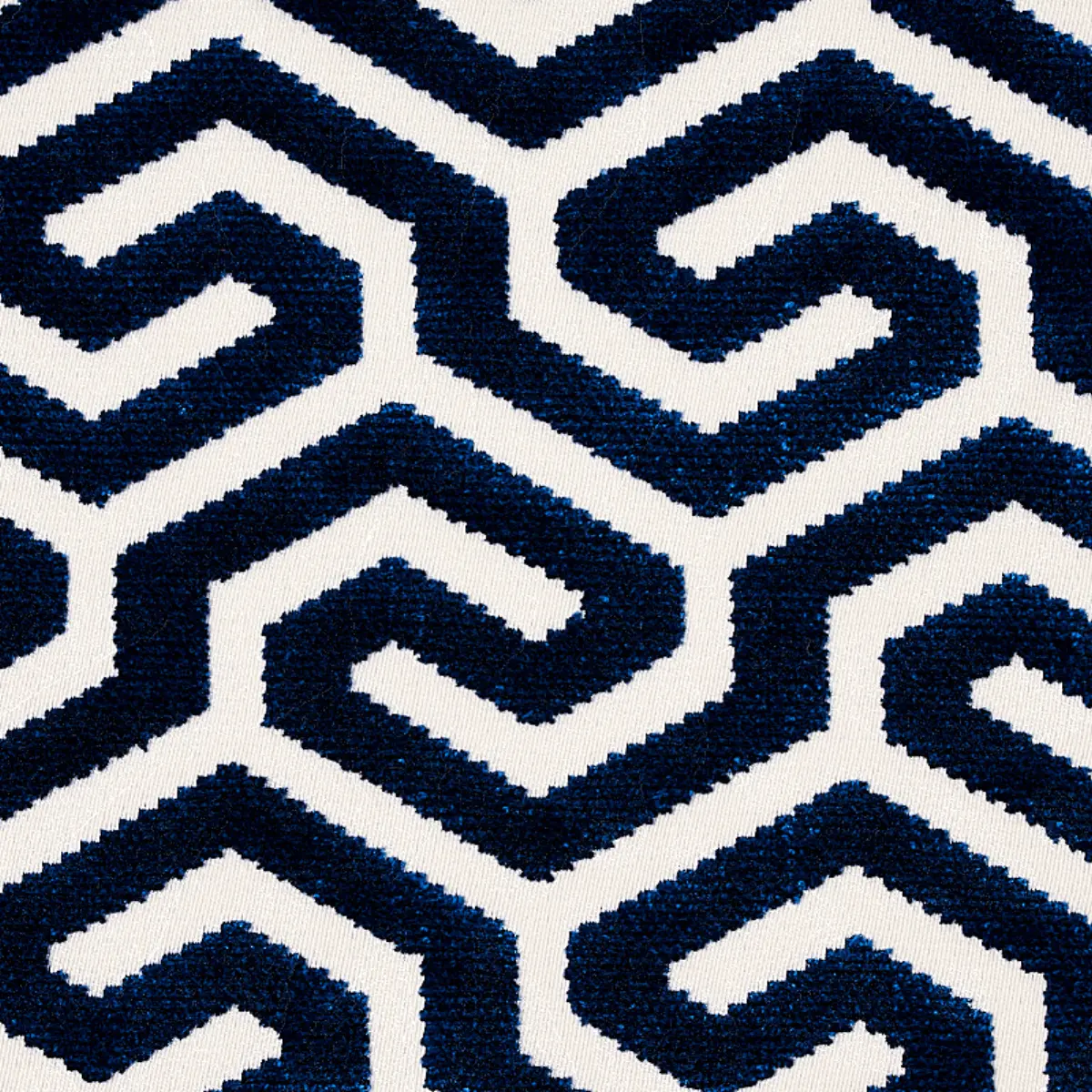 MING FRET VELVET_ NAVY