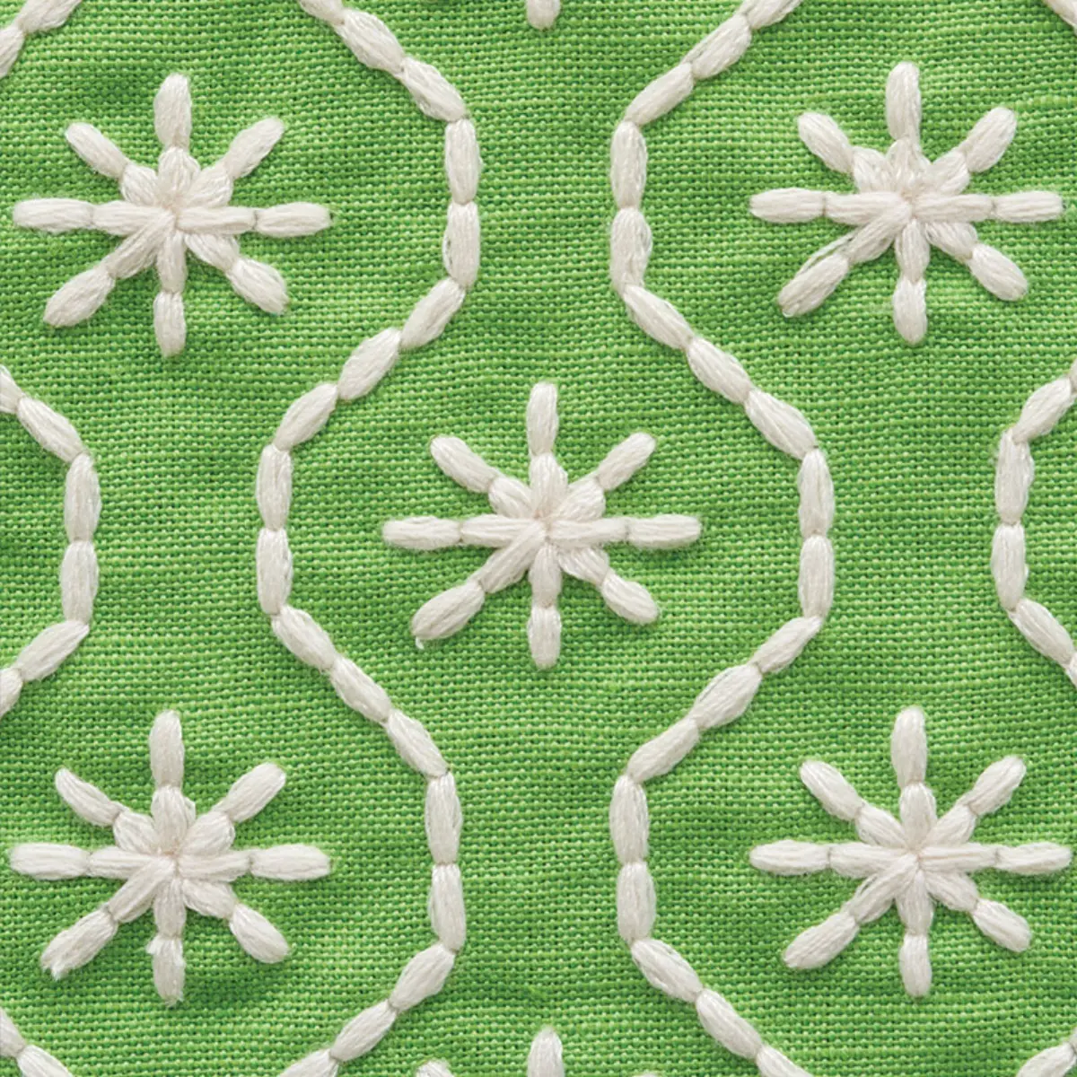 GIGI EMBROIDERY_ GREEN