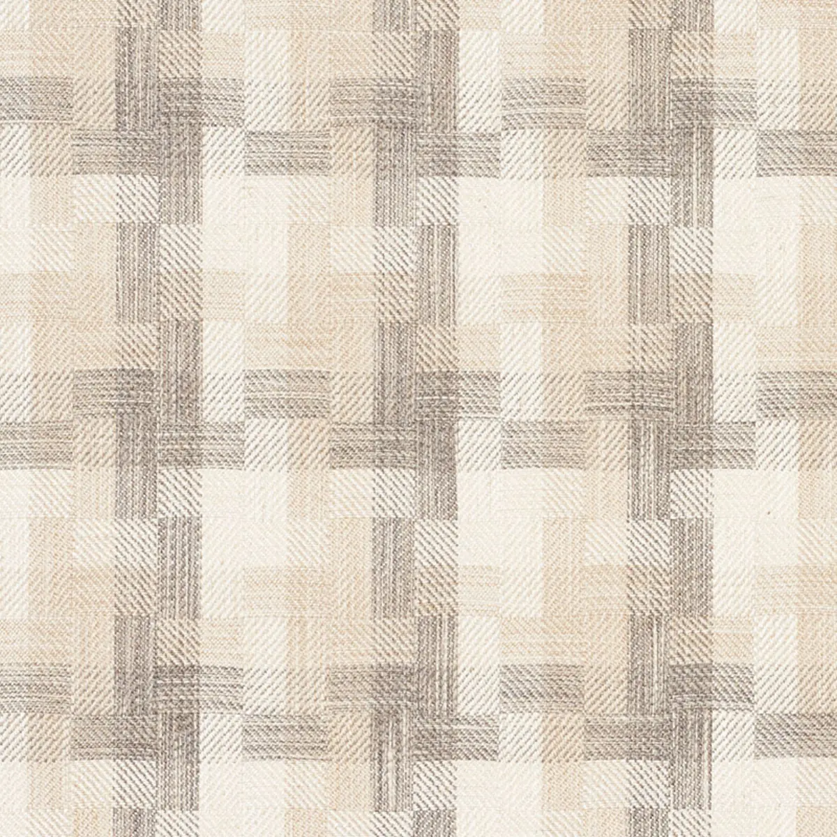 BORO PLAID_ NATURAL