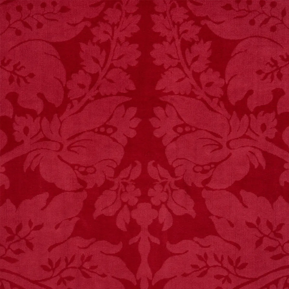 CORDWAIN VELVET_ RED