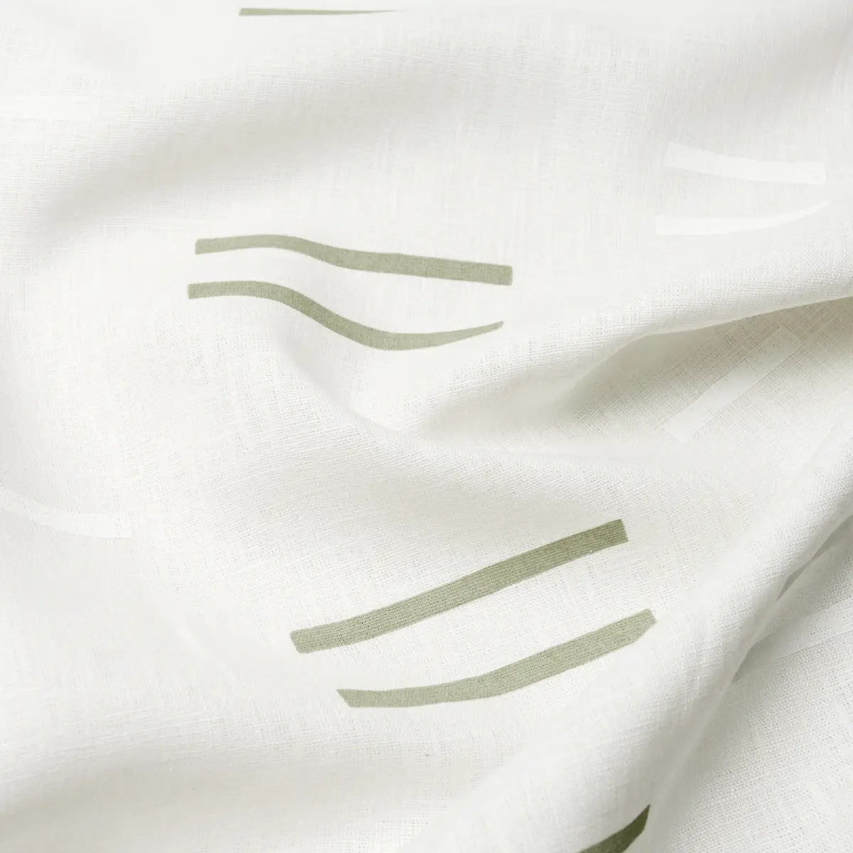 OAXACA HAND BLOCK PRINT_ GRASS ON WHITE