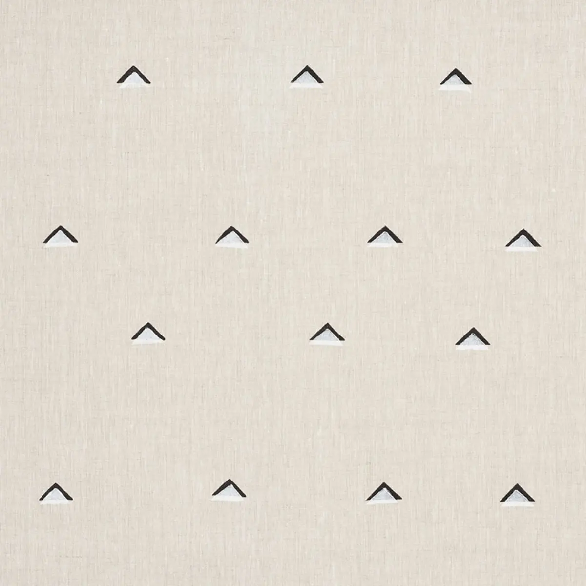 OVERLAPPING TRIANGLES HAND PRINT_ BLACK & WHITE