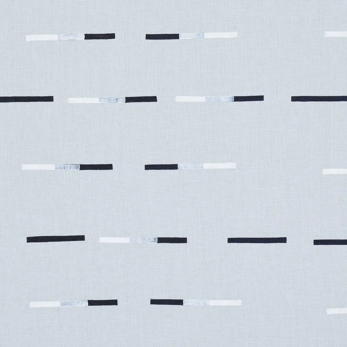OVERLAPPING DASHES HAND-BLOCK PRINT_ SKY
