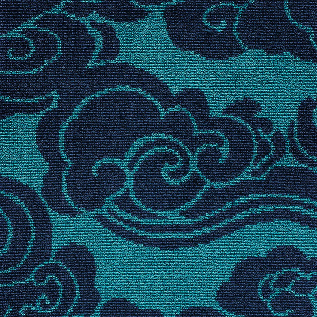SOZAN VELVET_ PEACOCK