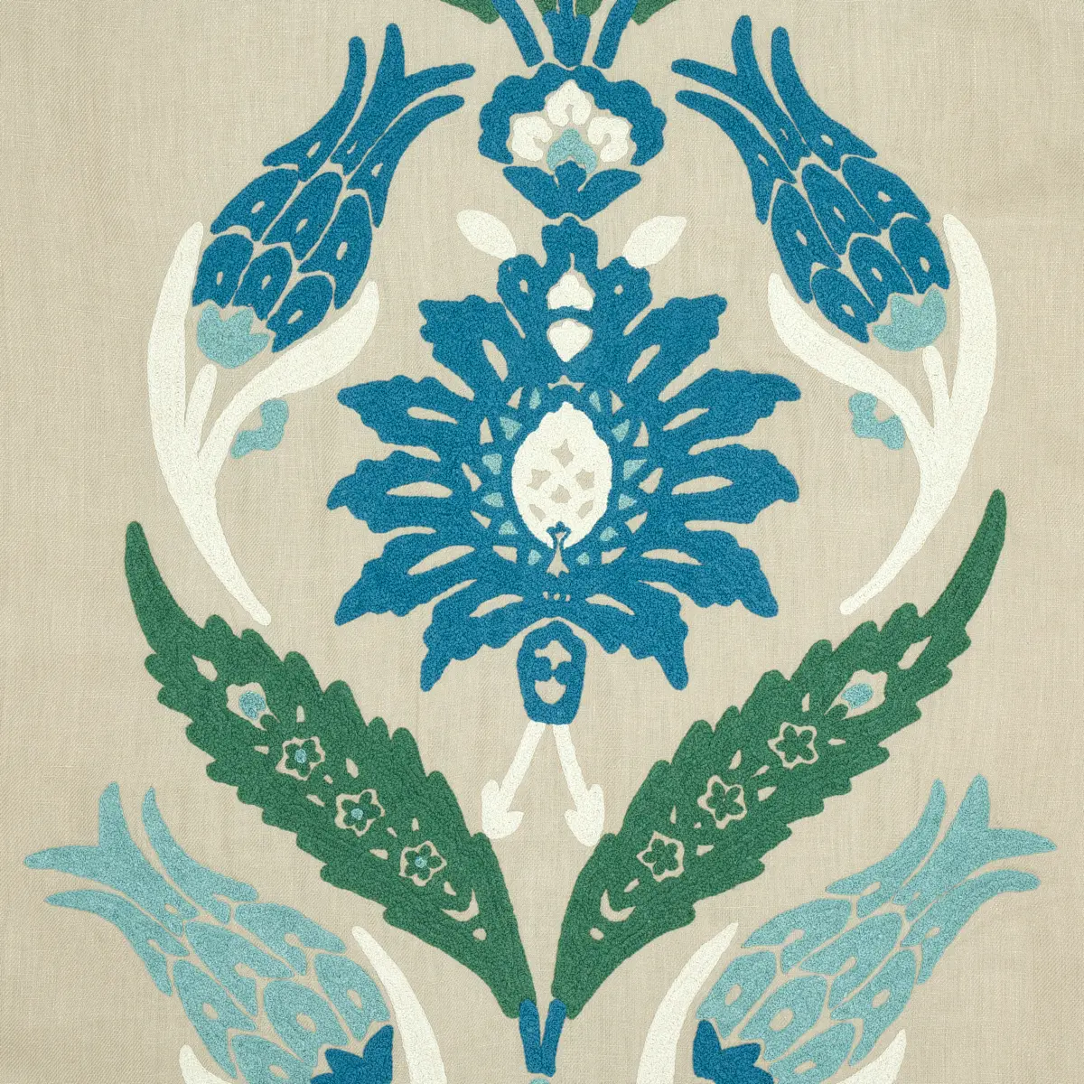 ANAGADA EMBROIDERY_ PEACOCK