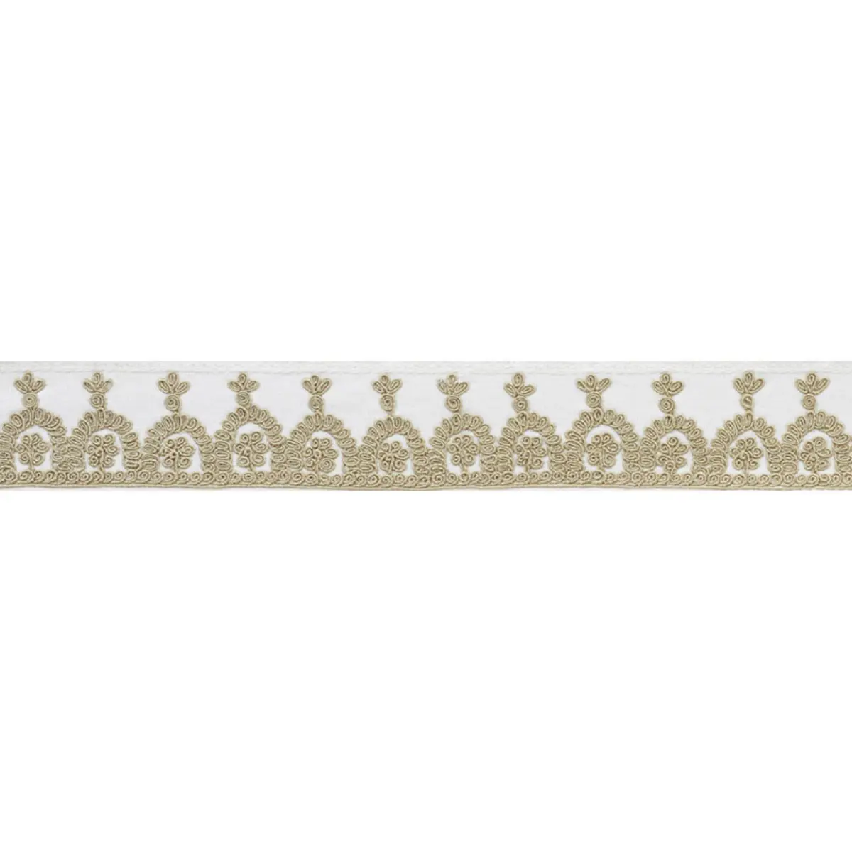Noelia Embroidered Tape_ IVORY